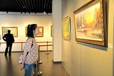 "一帶一路"俄羅斯油畫展廣元開展 只有三天